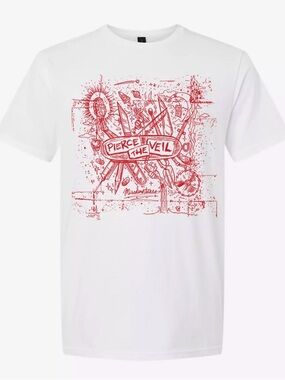 Hot Topic Pierce The Veil Misadventures Album Cover T-Shirt